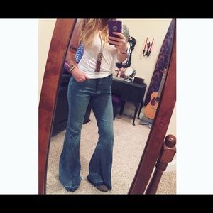 Free People Bell Bottom Sz27